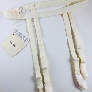 LA PERLA Lycra and Silk Garter Belt